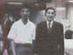 With Prof. Katsuki in 1953